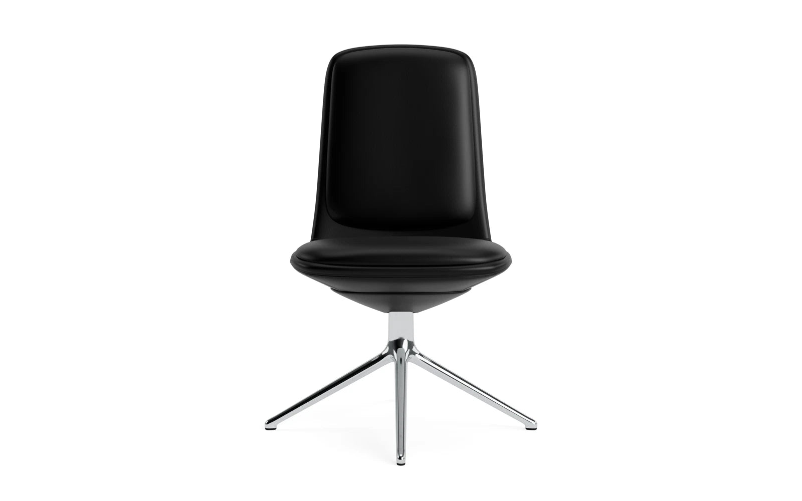 Off Chair niedrig mit Drehgestell 4B aluminium mit kissen Ultra in Ultra 41599 präsentiert im Onlineshop von KAQTU Design AG. Bürostuhl ist von Normann Copenhagen