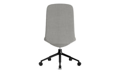 Off Chair low 5W gas lift Black Alu