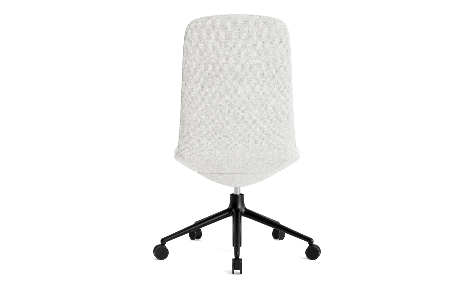 Off Chair niedrig 5W gaslift schwarze aluminium mit kissen Hallingdal in Hallingdal 110 präsentiert im Onlineshop von KAQTU Design AG. Bürostuhl ist von Normann Copenhagen