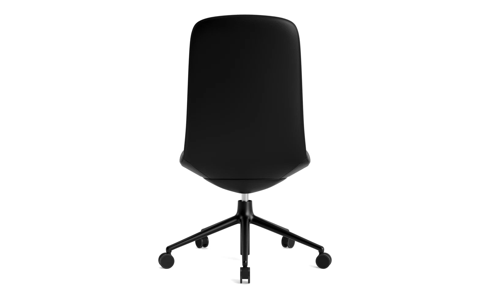Off Chair niedrig 5W gaslift schwarze aluminium mit kissen Ultra in Ultra 41599 präsentiert im Onlineshop von KAQTU Design AG. Bürostuhl ist von Normann Copenhagen
