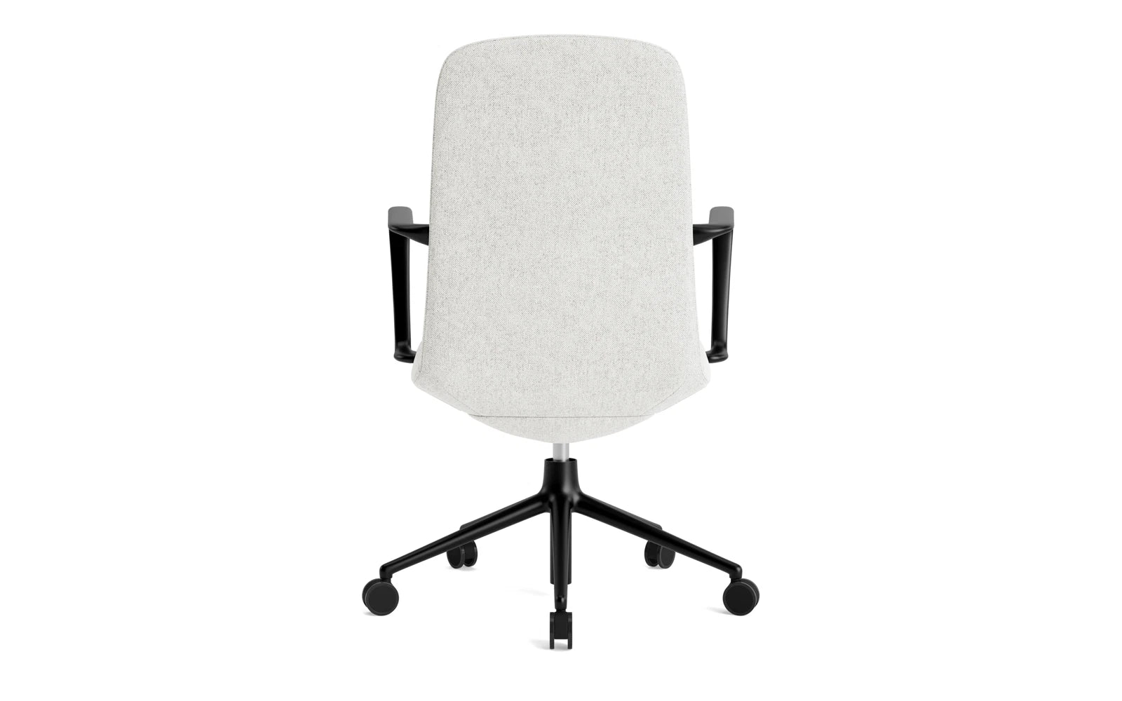 Off Armchair niedrig 5W gaslift schwarze aluminium mit kissen Hallingdal in Hallingdal 110 präsentiert im Onlineshop von KAQTU Design AG. Bürostuhl ist von Normann Copenhagen