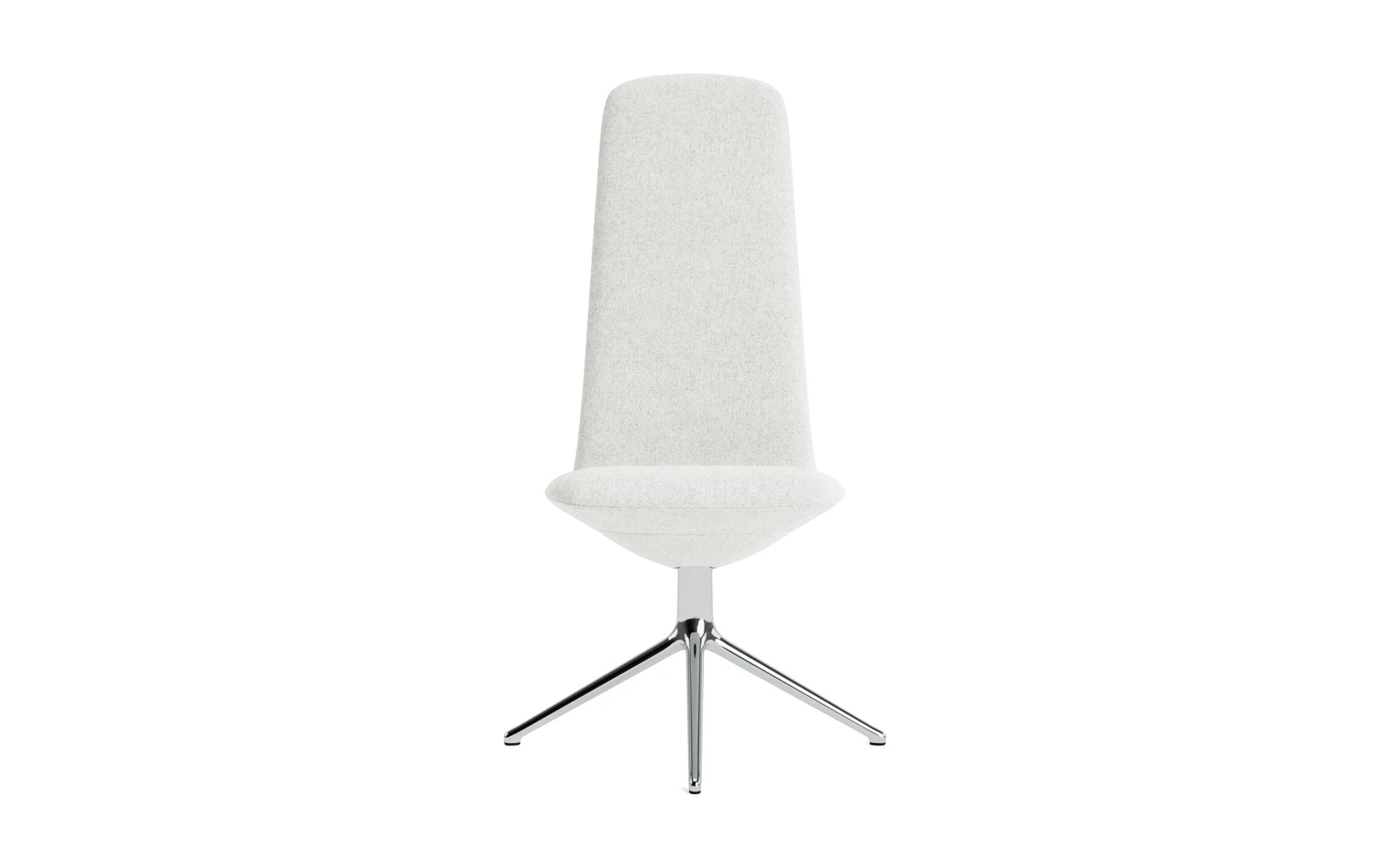 Off Chair hoch mit Drehgestell 4B aluminium Hallingdal in Hallingdal 110 präsentiert im Onlineshop von KAQTU Design AG. Bürostuhl ist von Normann Copenhagen