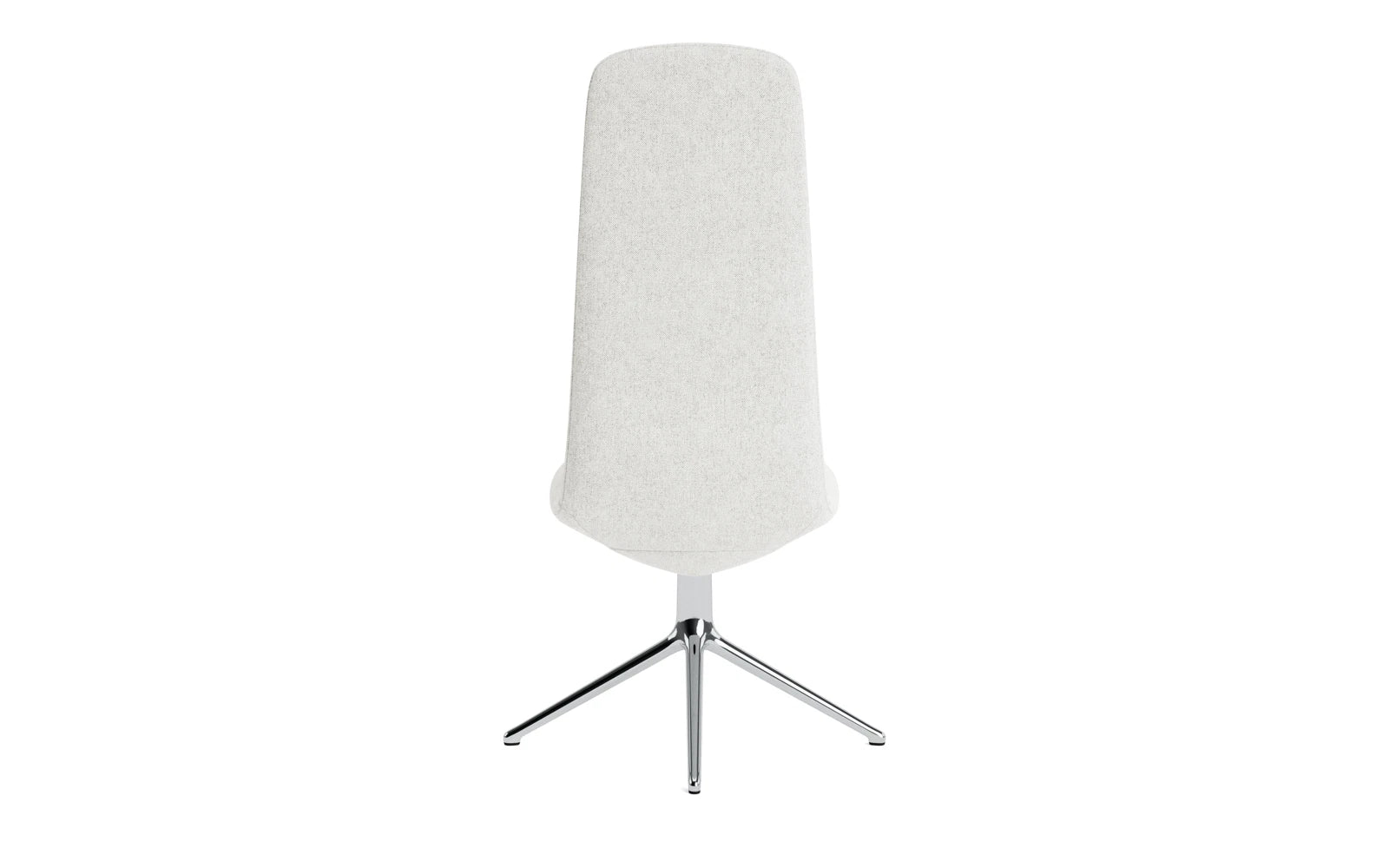 Off Chair hoch mit Drehgestell 4B aluminium Hallingdal in Hallingdal 110 präsentiert im Onlineshop von KAQTU Design AG. Bürostuhl ist von Normann Copenhagen