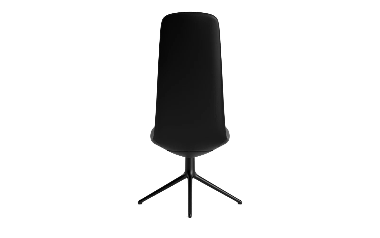 Off Chair Hoch mit Drehgestell 4B Schwartz aluminium Ultra in Ultra 41599 präsentiert im Onlineshop von KAQTU Design AG. Bürostuhl ist von Normann Copenhagen
