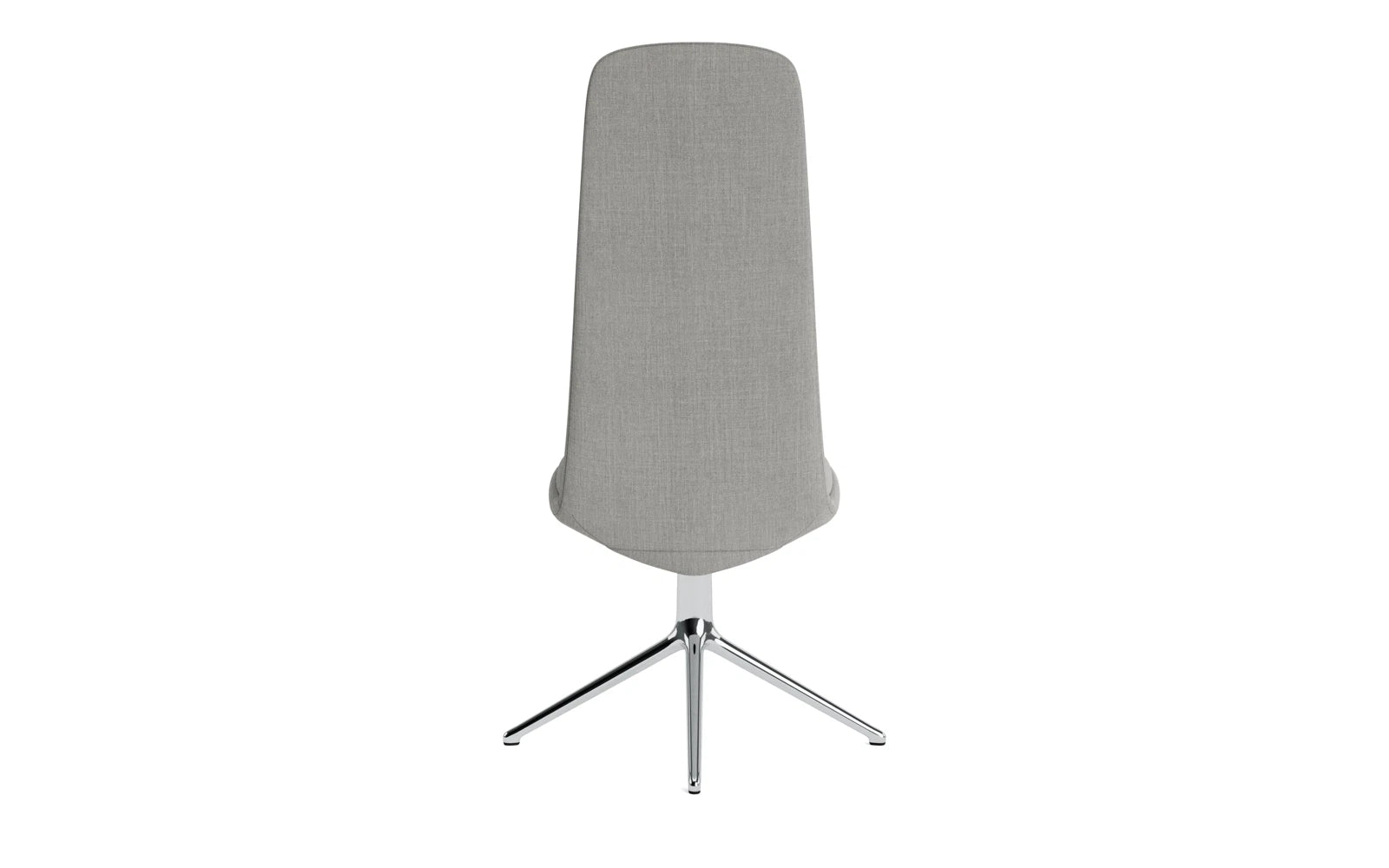 Off Chair Hoch mit Drehgestell 4B aluminium mit Kissen Remix in Remix 133 präsentiert im Onlineshop von KAQTU Design AG. Bürostuhl ist von Normann Copenhagen