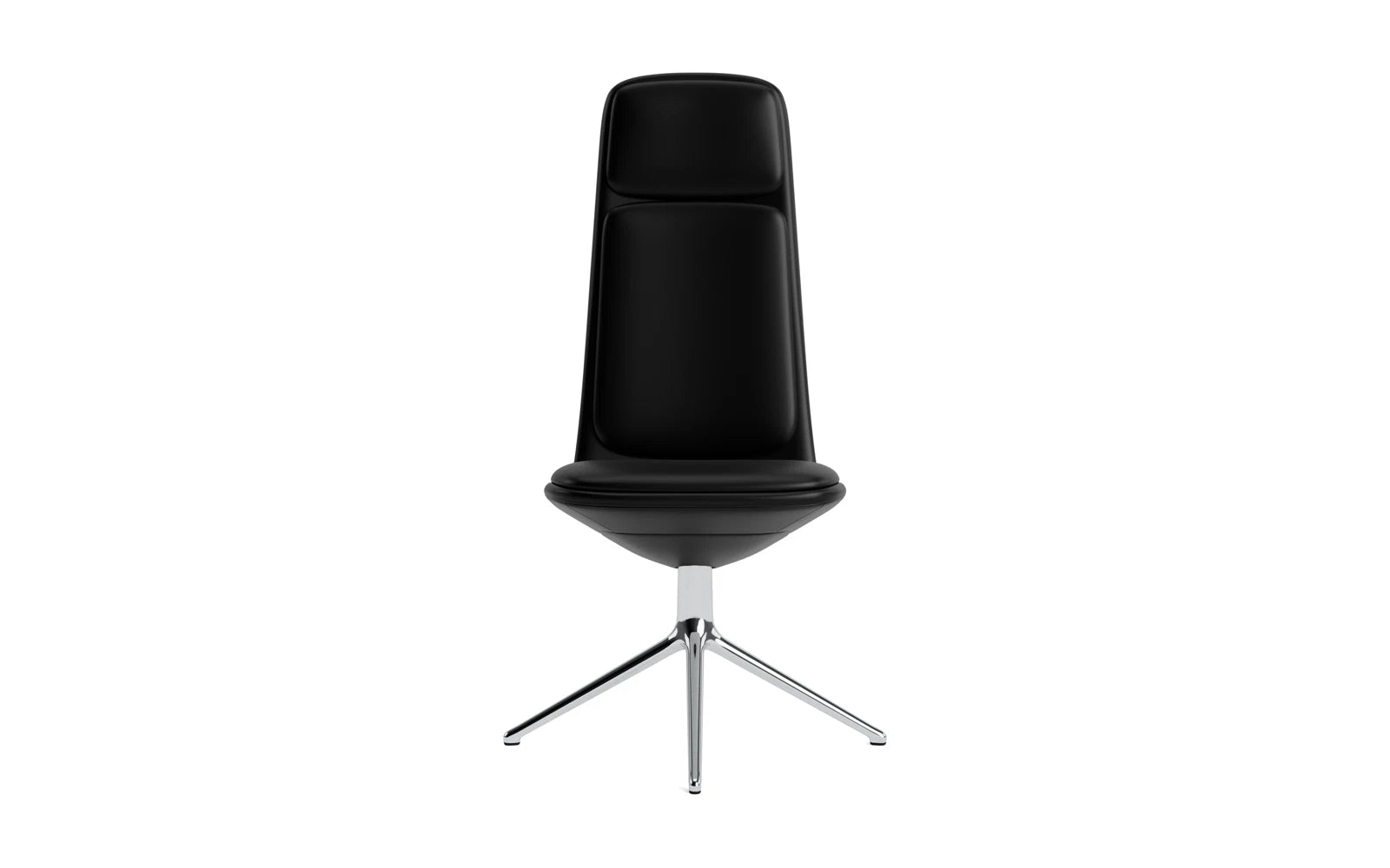 Off Chair Hoch mit Drehgestell 4B aluminium mit Kissen Ultra in Ultra 41599 präsentiert im Onlineshop von KAQTU Design AG. Bürostuhl ist von Normann Copenhagen