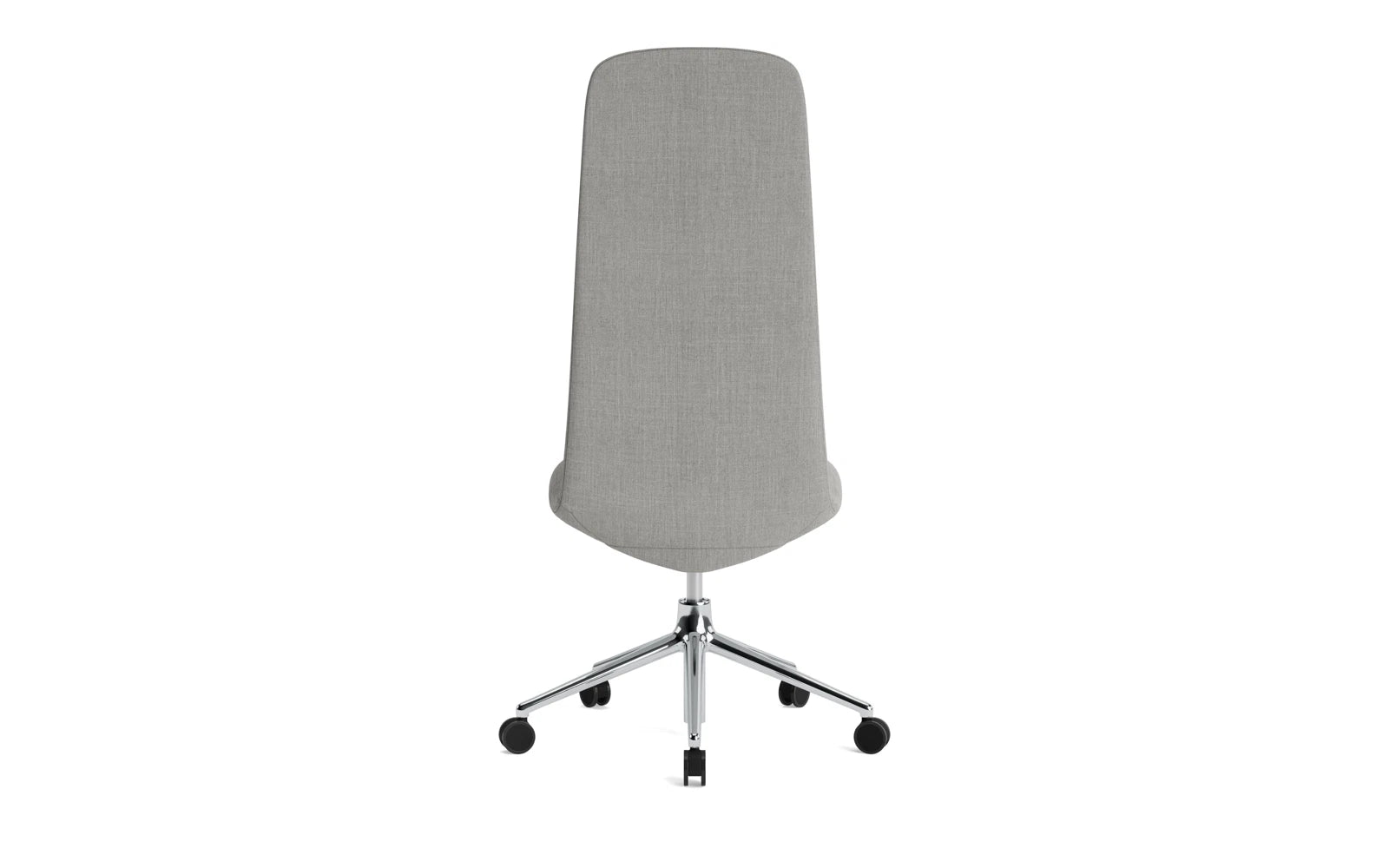 Off Chair Hoch mit Drehgestell und Rollen Gaslift Aluminium Remix in Remix 133 präsentiert im Onlineshop von KAQTU Design AG. Bürostuhl ist von Normann Copenhagen