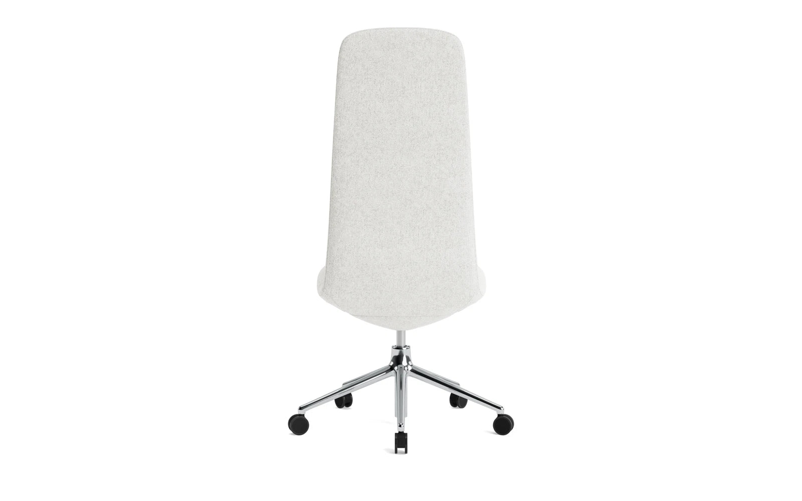 Off Chair Hoch mit Drehgestell und Rollen Gaslift Aluminium Hallingdal in Hallingdal 110 präsentiert im Onlineshop von KAQTU Design AG. Bürostuhl ist von Normann Copenhagen