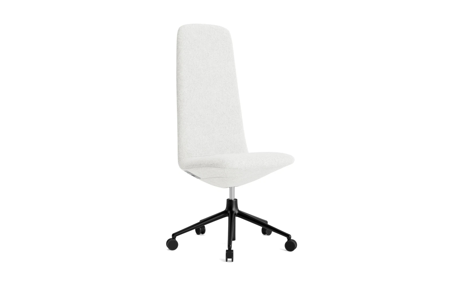 Off Chair Hoch mit Drehgestell und Rollen Gaslift schwarze Aluminium Hallingdal in Hallingdal 110 präsentiert im Onlineshop von KAQTU Design AG. Bürostuhl ist von Normann Copenhagen
