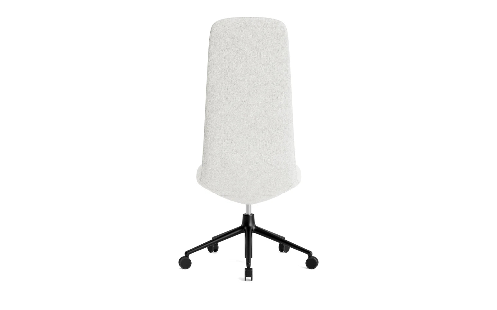 Off Chair Hoch mit Drehgestell und Rollen Gaslift schwarze Aluminium Hallingdal in Hallingdal 110 präsentiert im Onlineshop von KAQTU Design AG. Bürostuhl ist von Normann Copenhagen