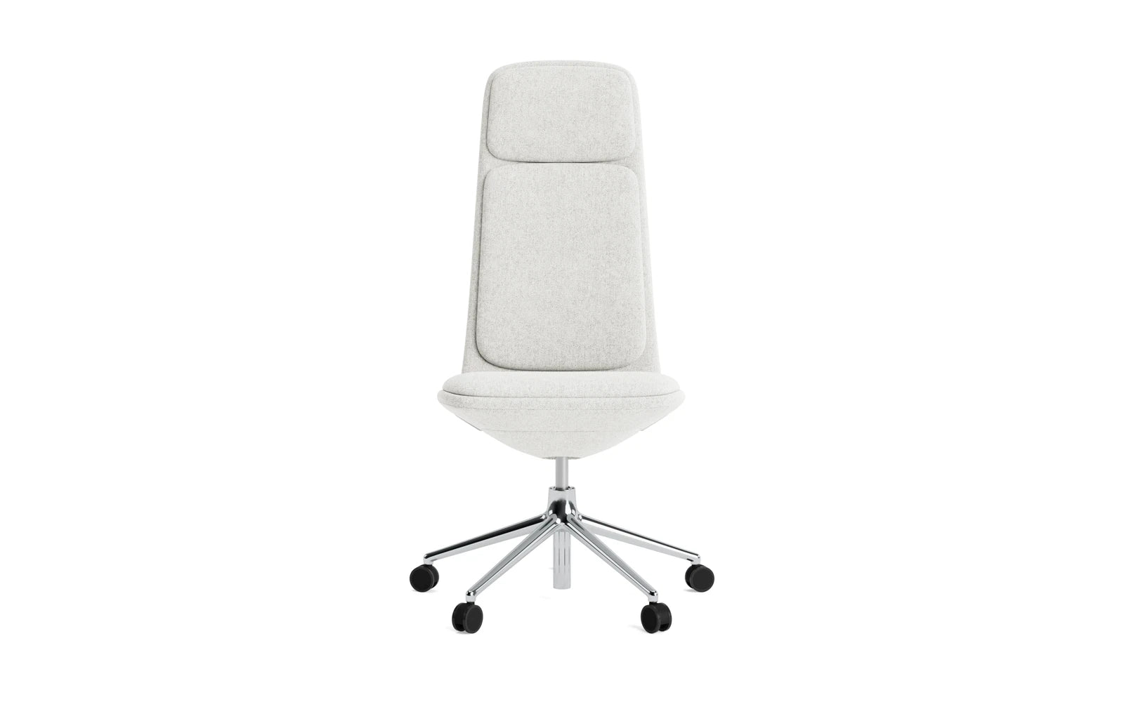 Off Chair hoch 5W gaslift aluminium mit kissen Hallingdal in Hallingdal 110 präsentiert im Onlineshop von KAQTU Design AG. Bürostuhl ist von Normann Copenhagen