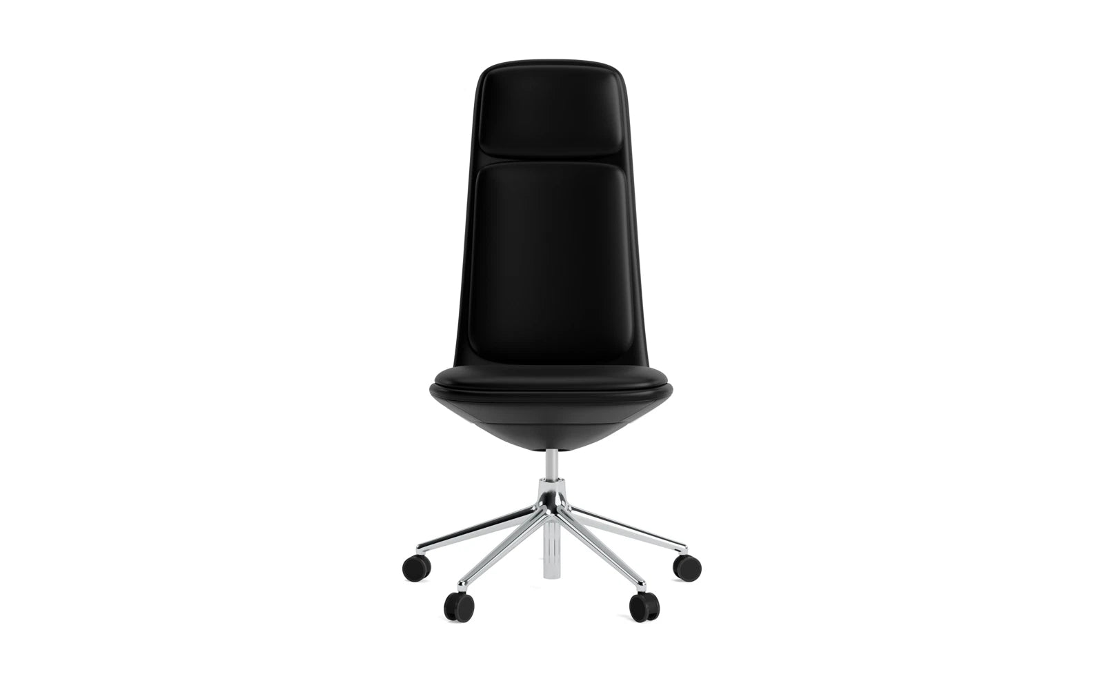 Off Chair hoch 5W gaslift aluminium mit kissen Ultra in Ultra 41599 präsentiert im Onlineshop von KAQTU Design AG. Bürostuhl ist von Normann Copenhagen