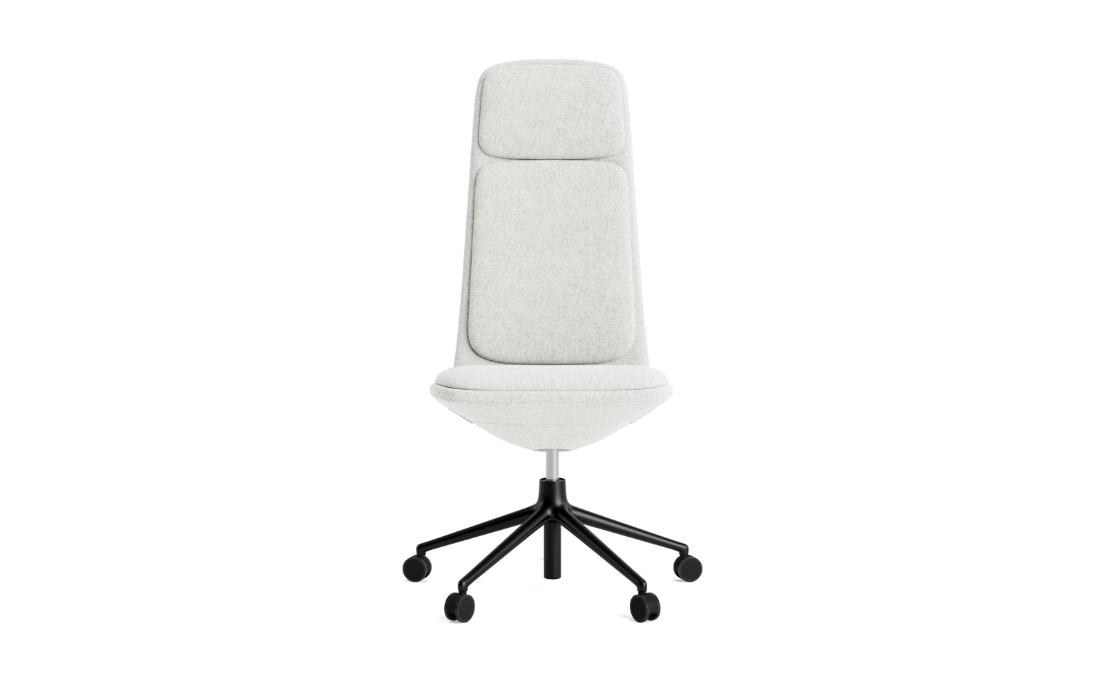 Off Chair hoch 5W gaslift schwarze aluminium mit kissen Hallingdal in Hallingdal 110 präsentiert im Onlineshop von KAQTU Design AG. Bürostuhl ist von Normann Copenhagen
