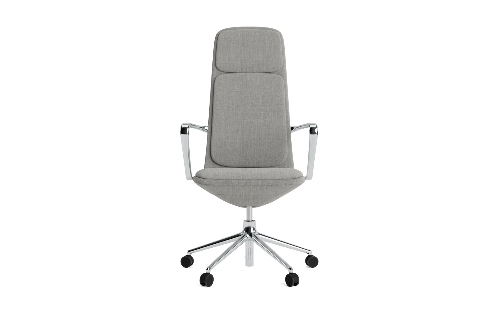 Off Armchair hoch 5W gaslift aluminium mit kissen Remix in Remix 133 präsentiert im Onlineshop von KAQTU Design AG. Bürostuhl ist von Normann Copenhagen