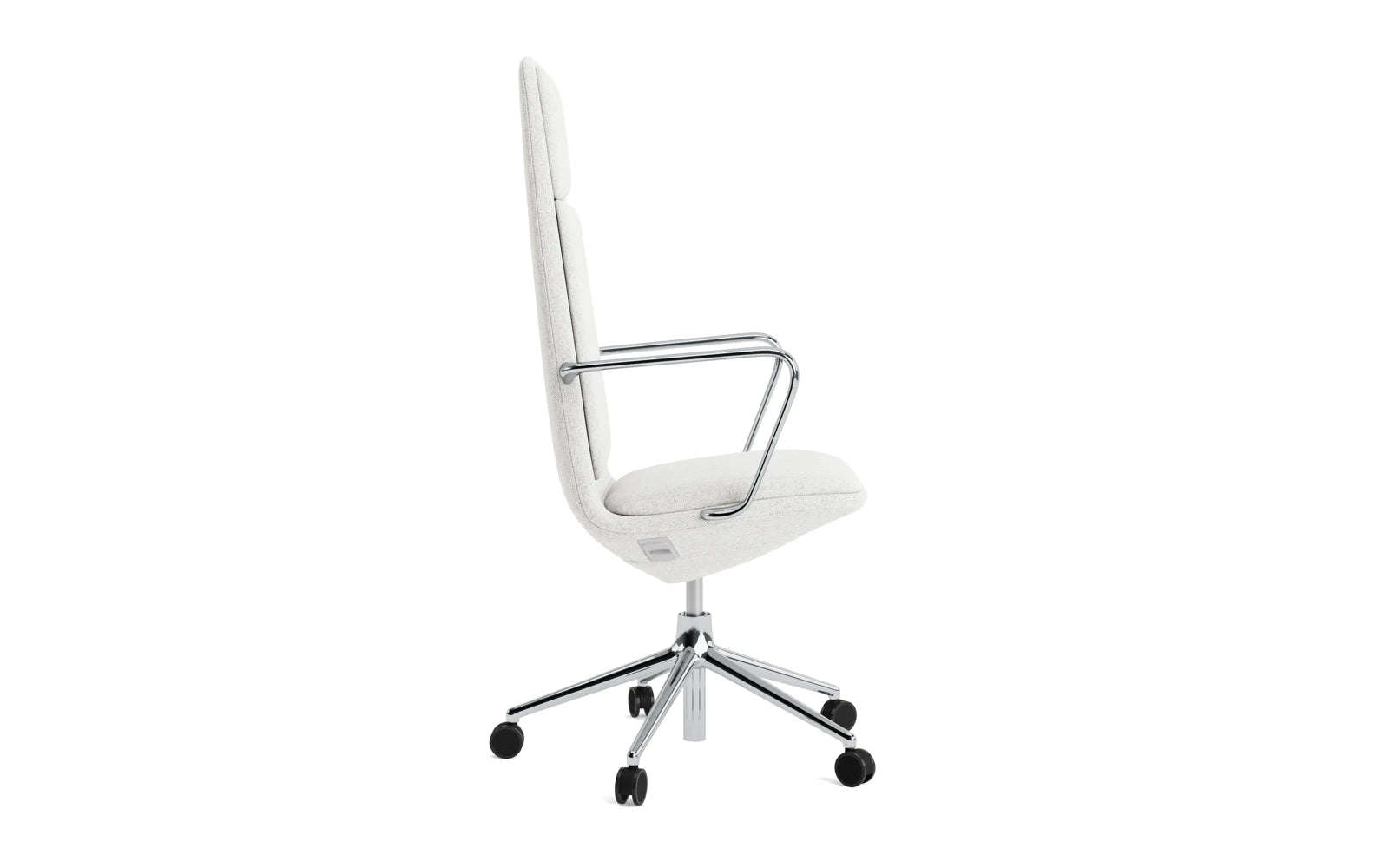 Off Armchair hoch 5W gaslift aluminium mit kissen Hallingdal in Hallingdal 110 präsentiert im Onlineshop von KAQTU Design AG. Bürostuhl ist von Normann Copenhagen