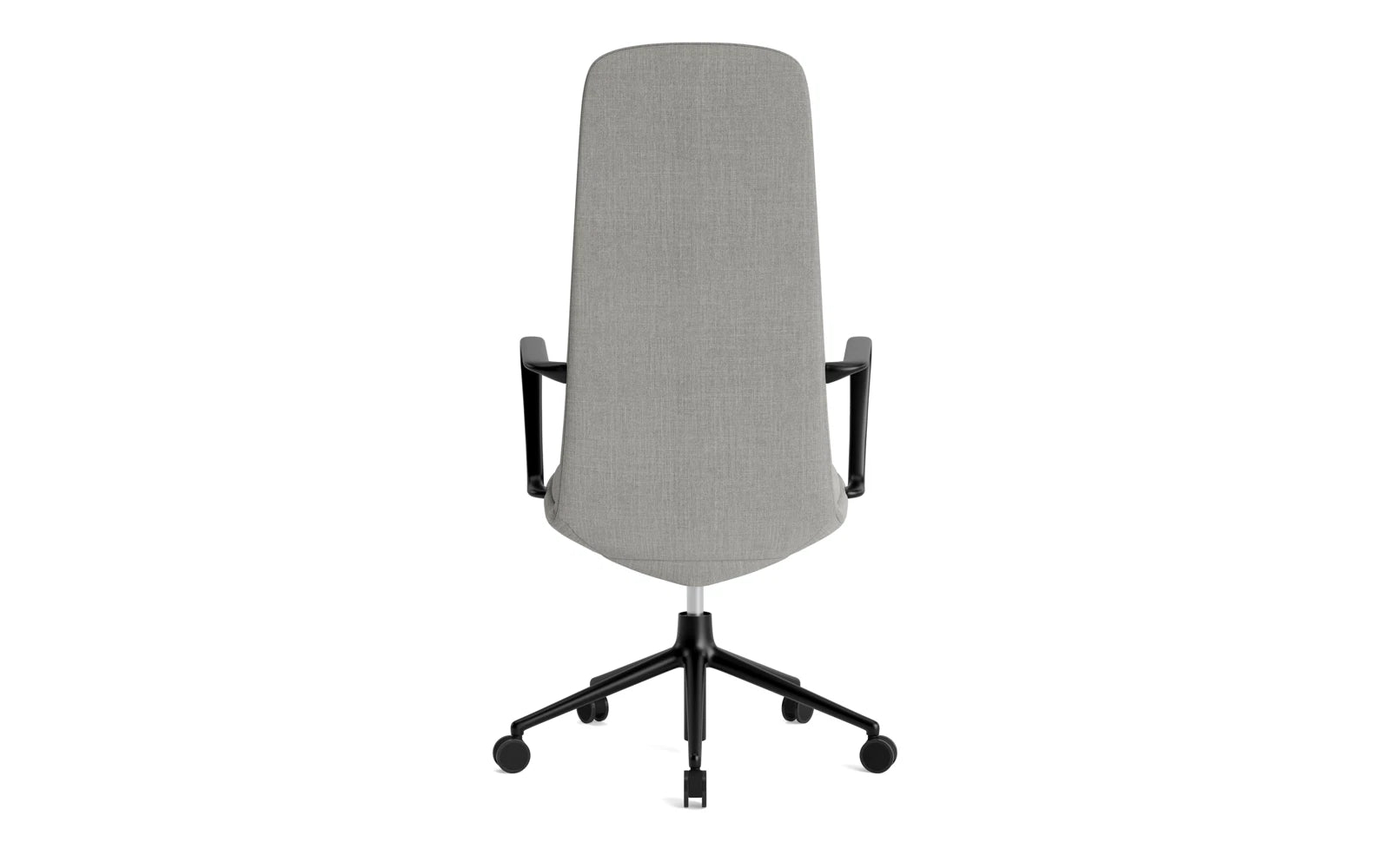 Off Armchair hoch 5W gaslift schwarze aluminium mit kissen Remix in Remix 133 präsentiert im Onlineshop von KAQTU Design AG. Bürostuhl ist von Normann Copenhagen