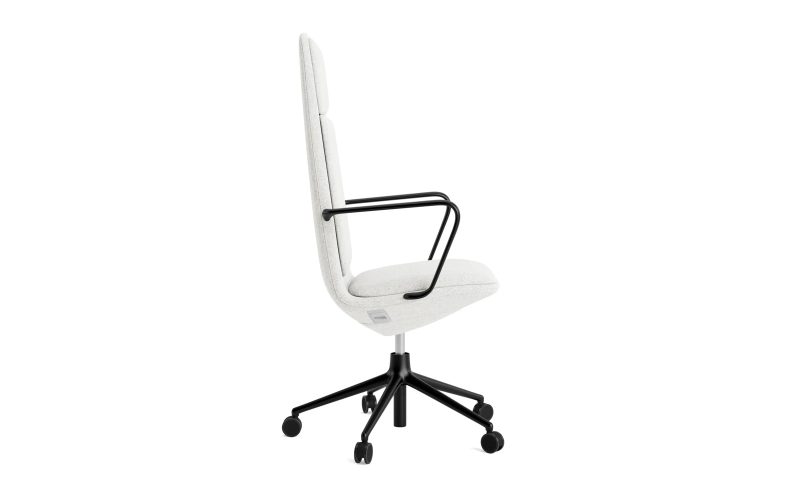 Off Armchair hoch 5W gaslift schwarze aluminium mit kissen Hallingdal in Hallingdal 110 präsentiert im Onlineshop von KAQTU Design AG. Bürostuhl ist von Normann Copenhagen