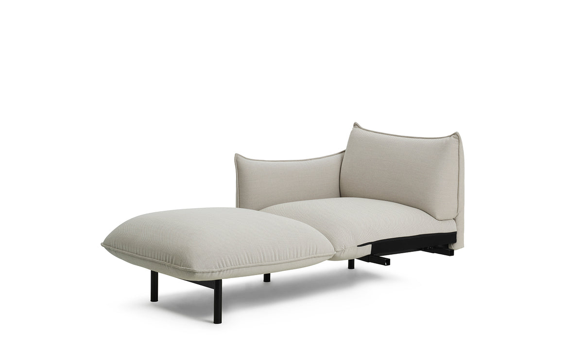 Ark modulares Sofa 400 Chaise Longue links in Steelcut Trio präsentiert im Onlineshop von KAQTU Design AG. Modulares Sofa ist von Normann Copenhagen