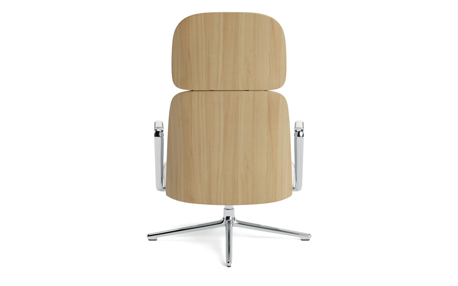 Entdecken Sie den Pad Lounge-Sessel hoch von Normann Copenhagen – ein elegantes Design mit Drehgestell und Kippfunktion, ideal für stilvolle Lounges und Wohnräume.