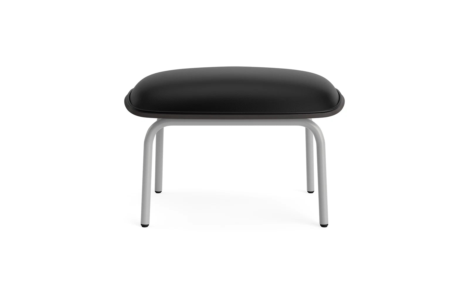 Pad foot stool gray steel black/ultra