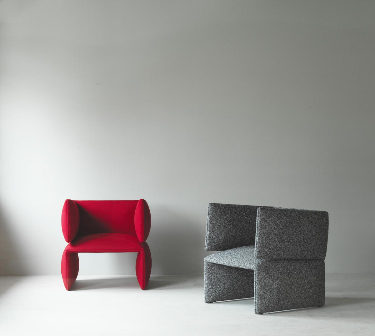 Fold Lounge-Sessel Remix in Remix 133 präsentiert im Onlineshop von KAQTU Design AG. Sessel ist von Normann Copenhagen