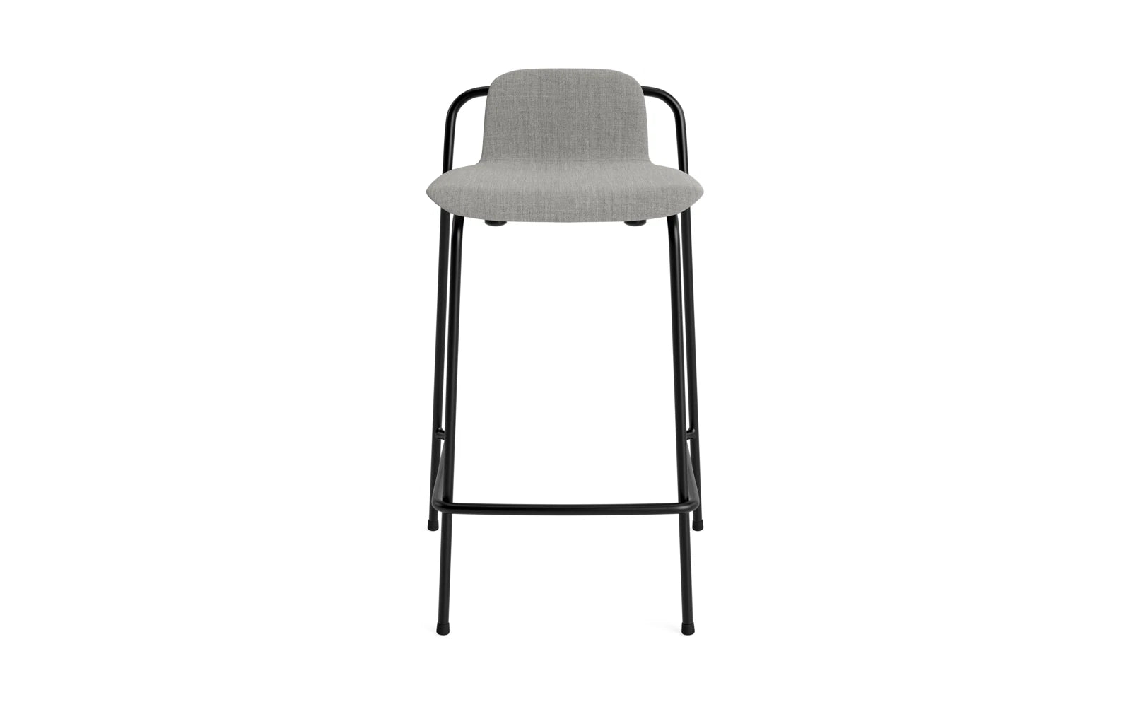 Entdecken Sie den stilvollen Studio Barhocker 65 cm von Normann Copenhagen. Mit seinem eleganten Stahlrahmen und dem bequemen Vollpolster vereint er modernes Design und Funktionalität.