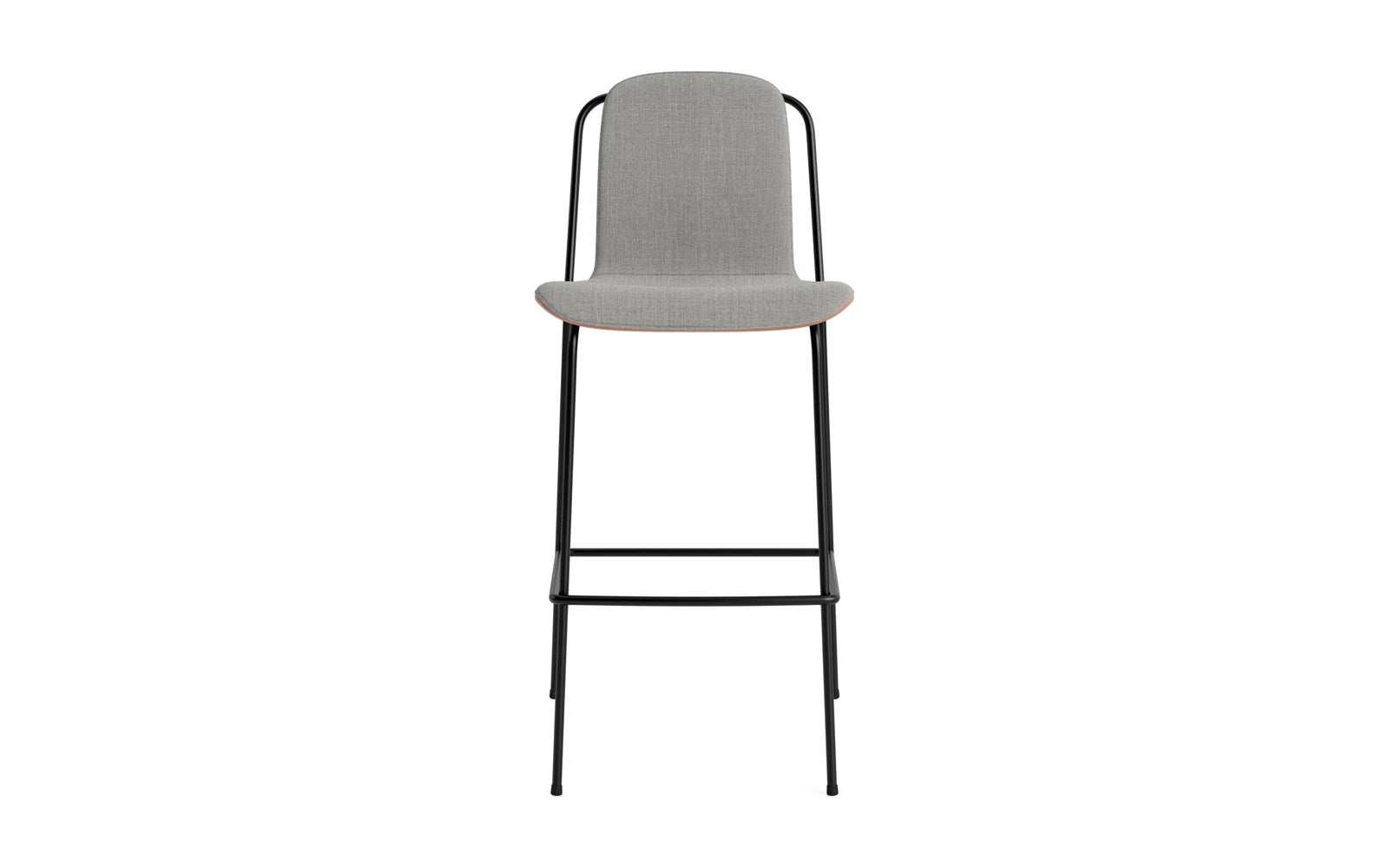 Entdecken Sie den stilvollen Studio Barstuhl 75 cm von Normann Copenhagen. Mit seinem eleganten Stahlrahmen und dem bequemen Frontpolster ist er ideal für jeden Raum.