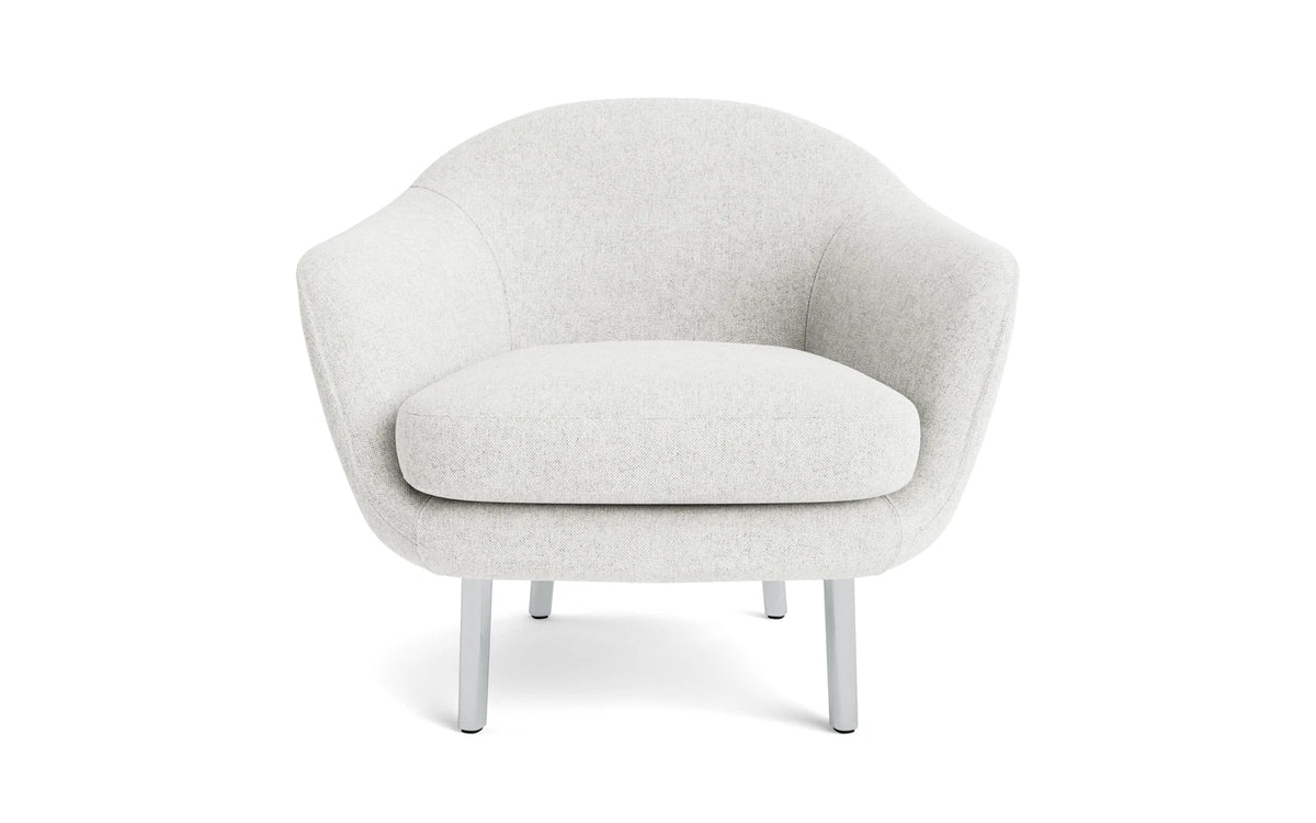 Sum Sessel Aluminum in Hallingdal 110 präsentiert im Onlineshop von KAQTU Design AG. Sessel mit Armlehnen ist von Normann Copenhagen