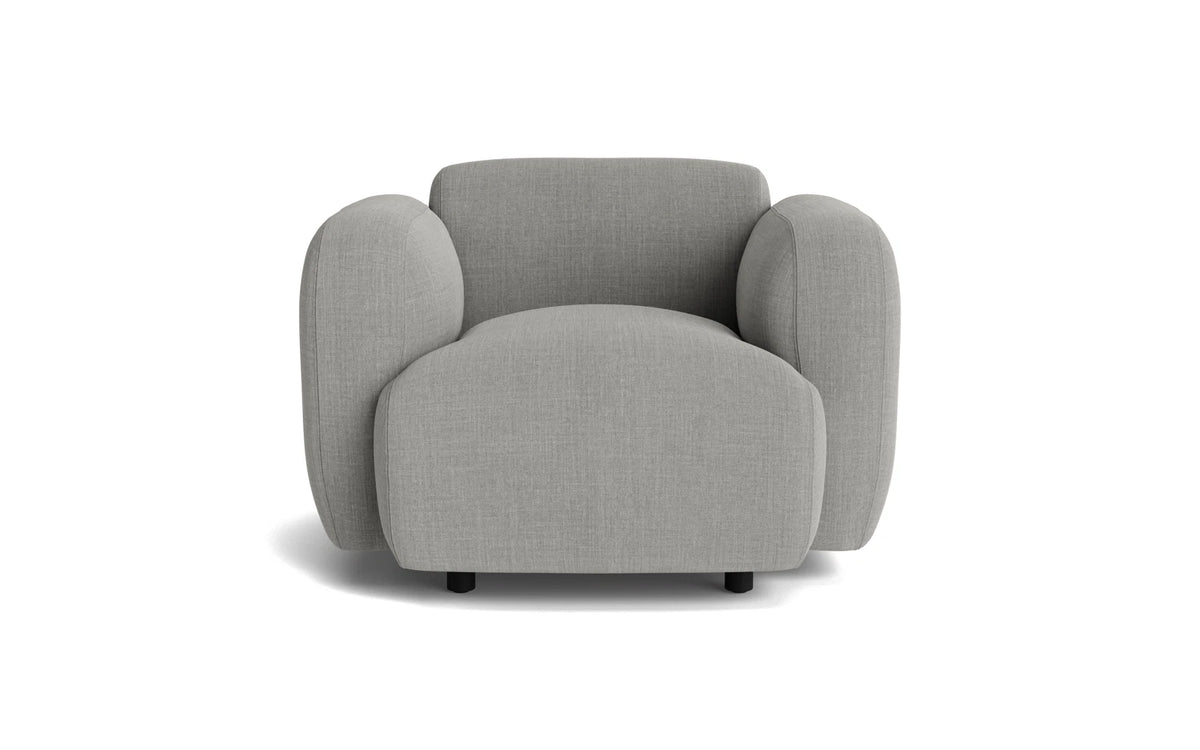 Swell Sessel Synergy in Remix 133 präsentiert im Onlineshop von KAQTU Design AG. Sessel mit Armlehnen ist von Normann Copenhagen