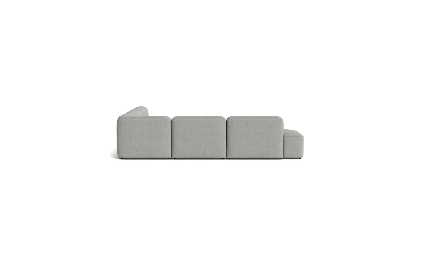 Erleben Sie das Rope Sofa 4-Sitzer Ecke Remix von Normann Copenhagen – stilvolles, modulares Design für höchsten Komfort und individuelle Wohnideen.