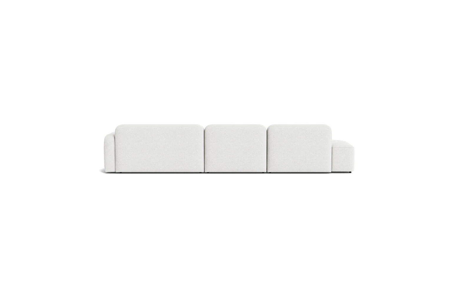 Entdecken Sie das Rope Sofa 3-Sitzer mit rechter Armlehne von Normann Copenhagen – ein stilvolles, modulares Sofa, das Komfort und skandinavisches Design perfekt kombiniert.
