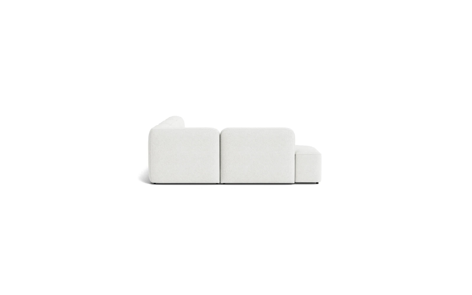 Erleben Sie das Rope Sofa 3-Sitzer Ecke Hallingdal von Normann Copenhagen – stilvolles, modulares Design, das Komfort und Eleganz vereint.