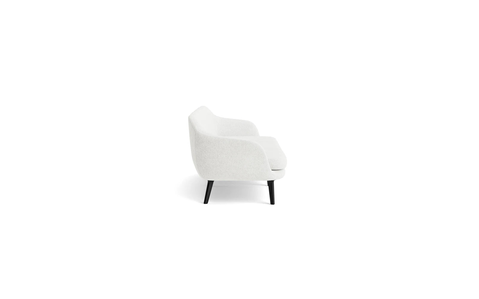 Erleben Sie das Sum 3-Sitzer Sofa von Normann Copenhagen: stilvolles, modulares Design aus schwarzem Aluminium für individuelle Raumgestaltung.