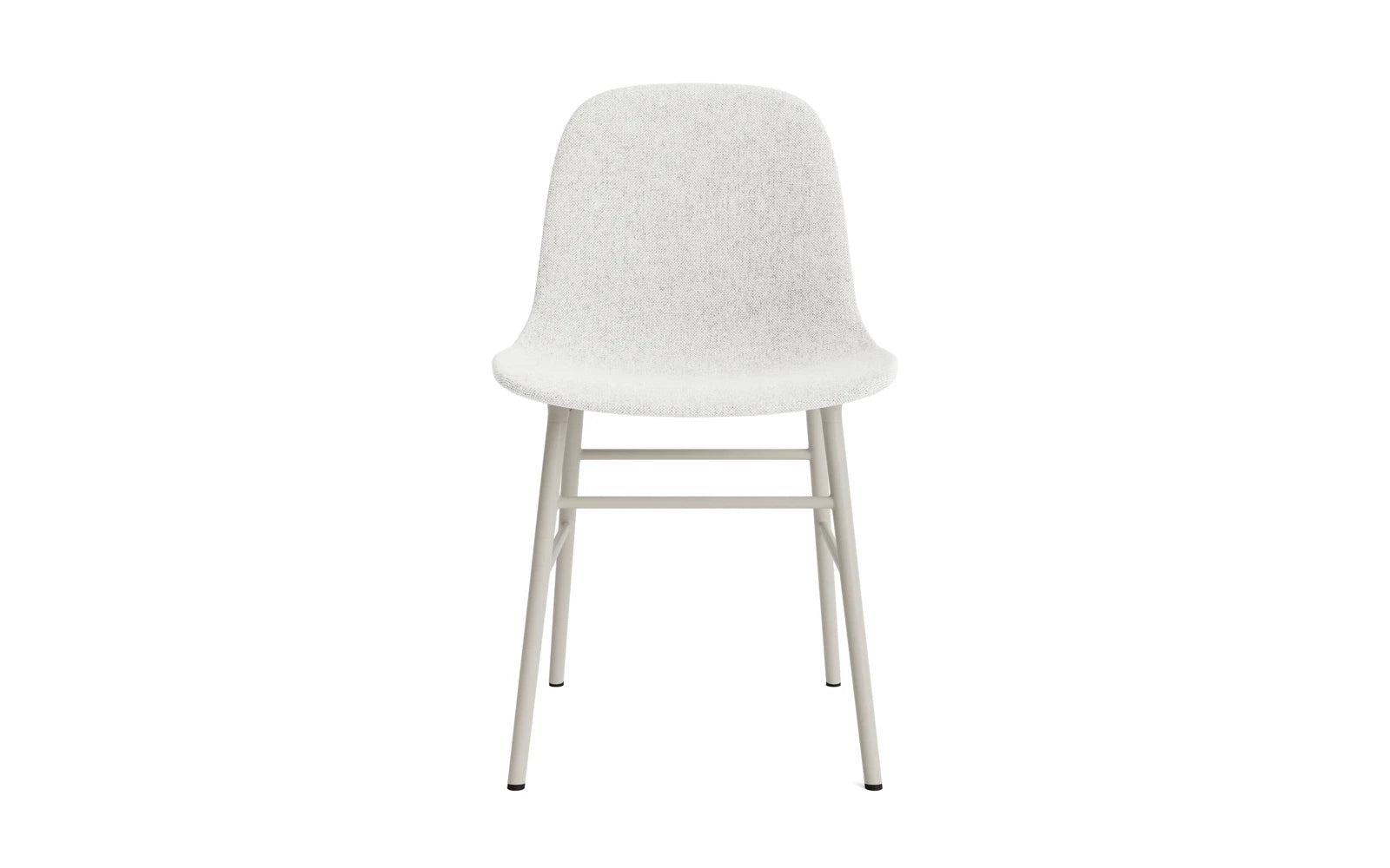 Form Stuhl gepolstert Hellgrau Stahl Hallingdal in Hallingdal 110 präsentiert im Onlineshop von KAQTU Design AG. Stuhl ist von Normann Copenhagen