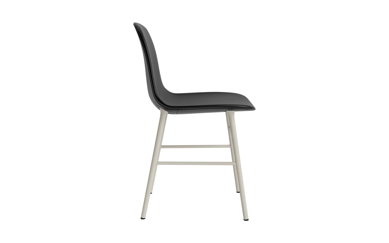 Form Stuhl gepolstert Hellgrau Stahl Ultra in Ultra 41599 präsentiert im Onlineshop von KAQTU Design AG. Stuhl ist von Normann Copenhagen