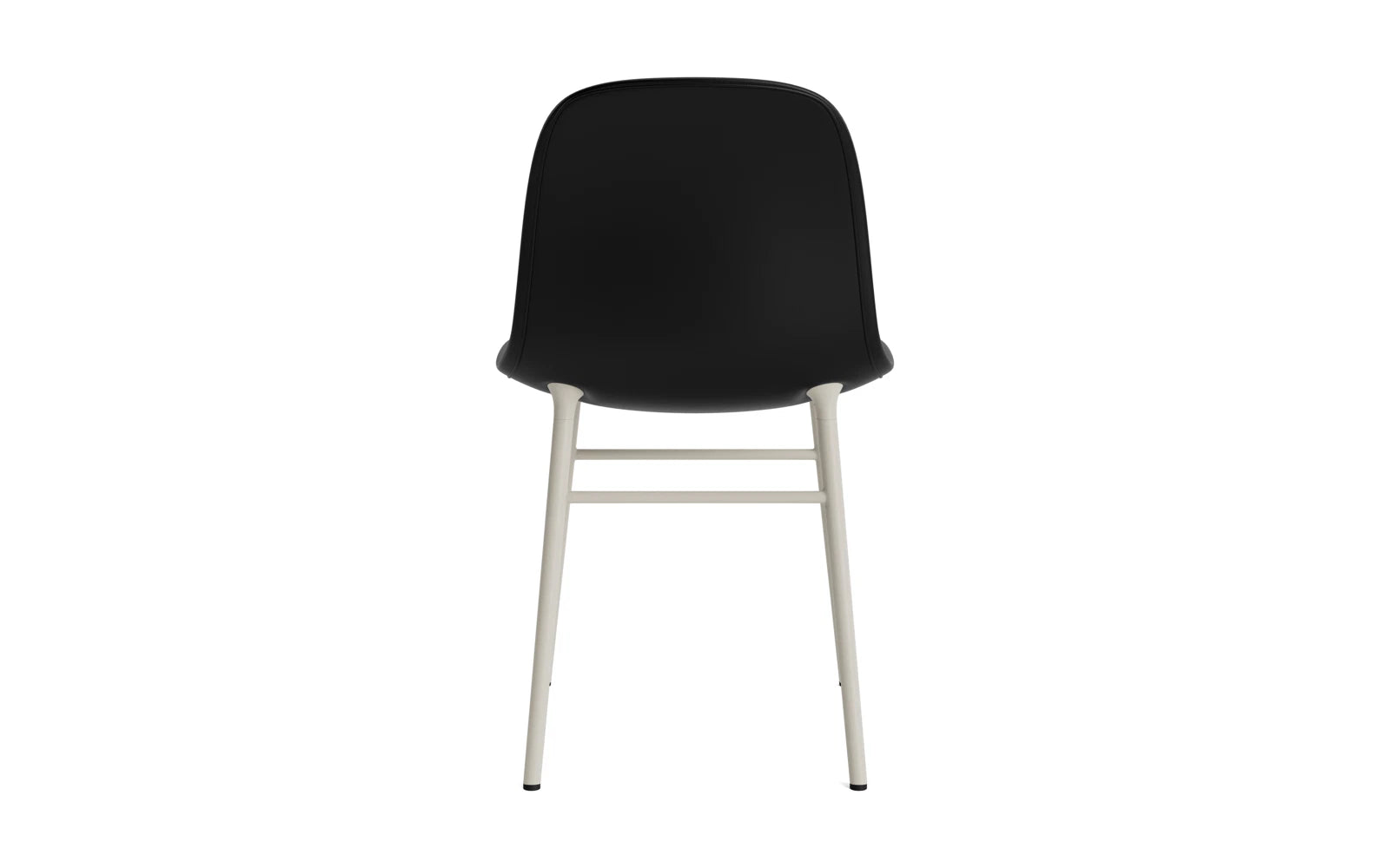 Form Stuhl gepolstert Hellgrau Stahl Ultra in Ultra 41599 präsentiert im Onlineshop von KAQTU Design AG. Stuhl ist von Normann Copenhagen