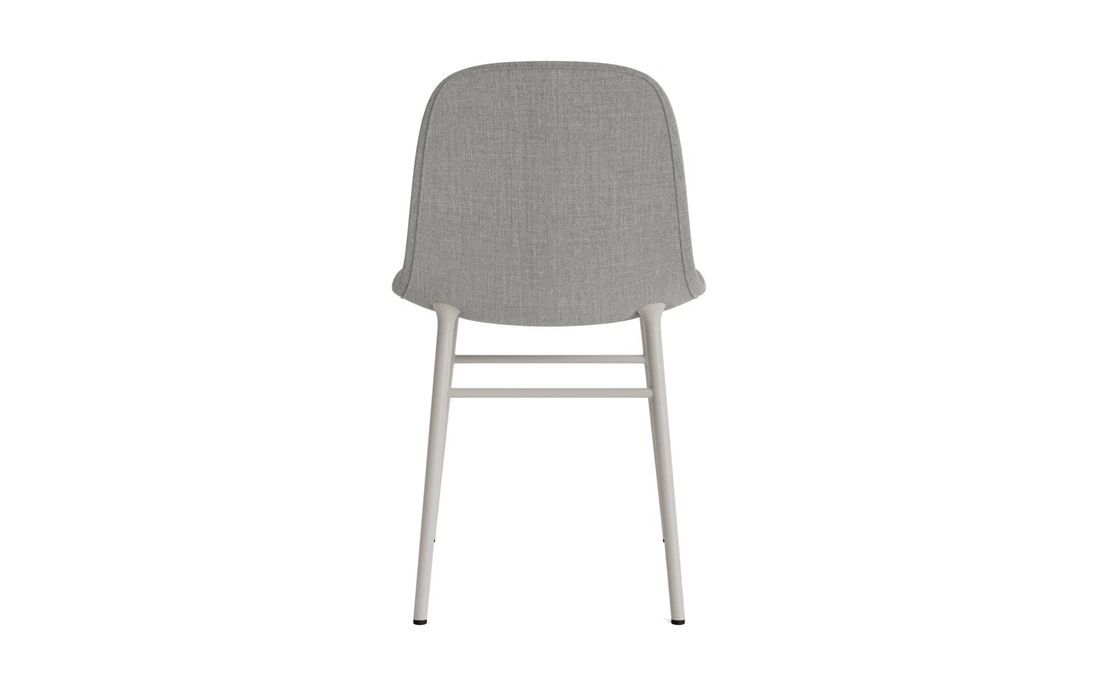 Form Stuhl gepolstert Warmes Grau Stahl Remix in Remix 133 präsentiert im Onlineshop von KAQTU Design AG. Stuhl ist von Normann Copenhagen