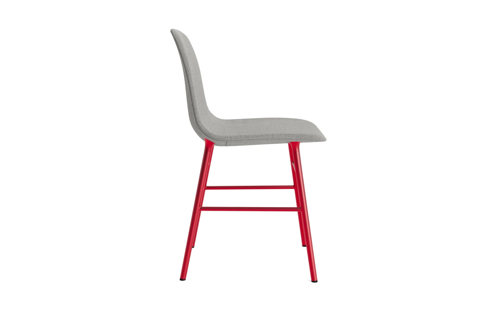 Form Stuhl gepolstert Leuchtendes Rot Stahl Remix in Remix 133 präsentiert im Onlineshop von KAQTU Design AG. Stuhl ist von Normann Copenhagen