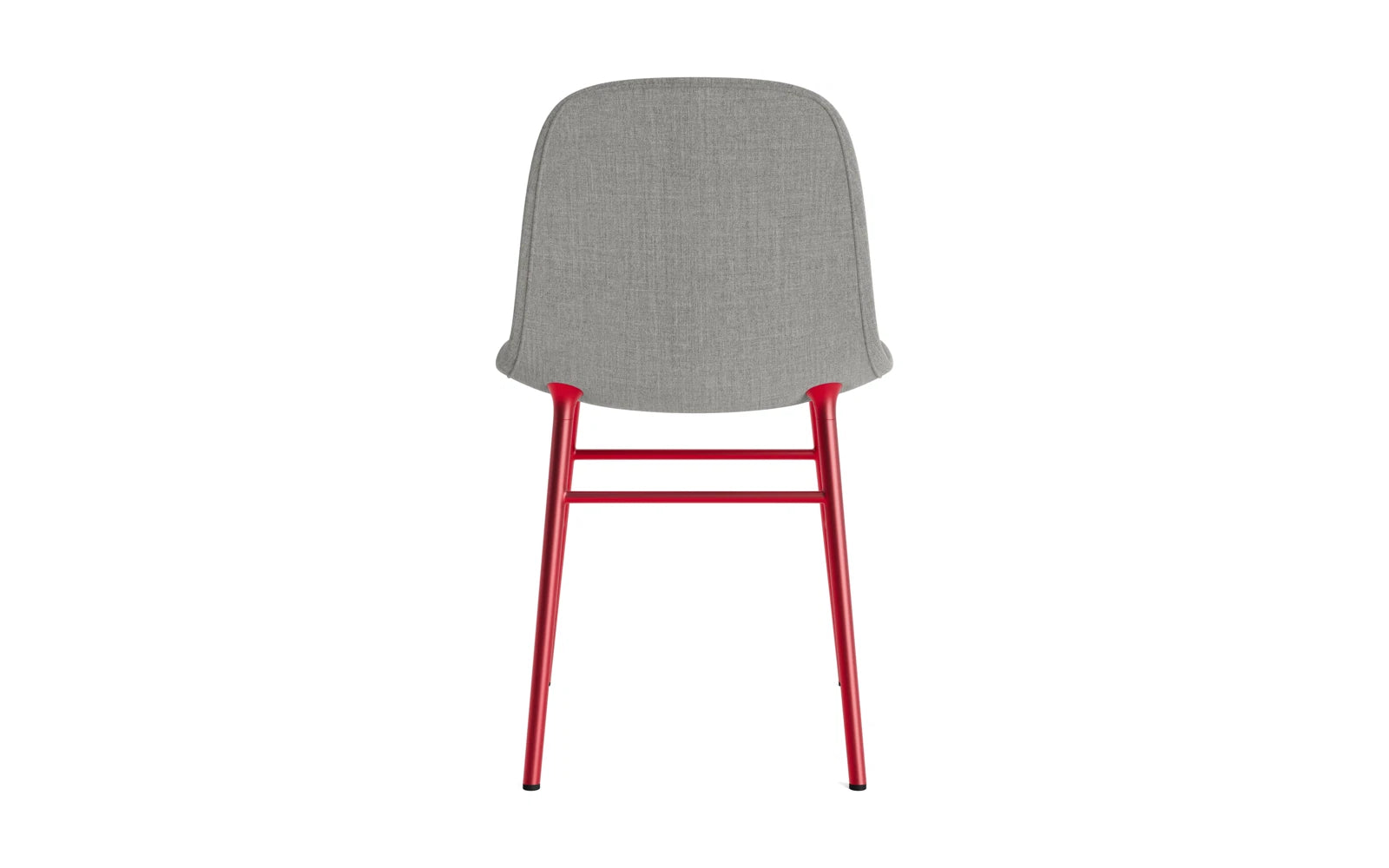 Form Stuhl gepolstert Leuchtendes Rot Stahl Remix in Remix 133 präsentiert im Onlineshop von KAQTU Design AG. Stuhl ist von Normann Copenhagen