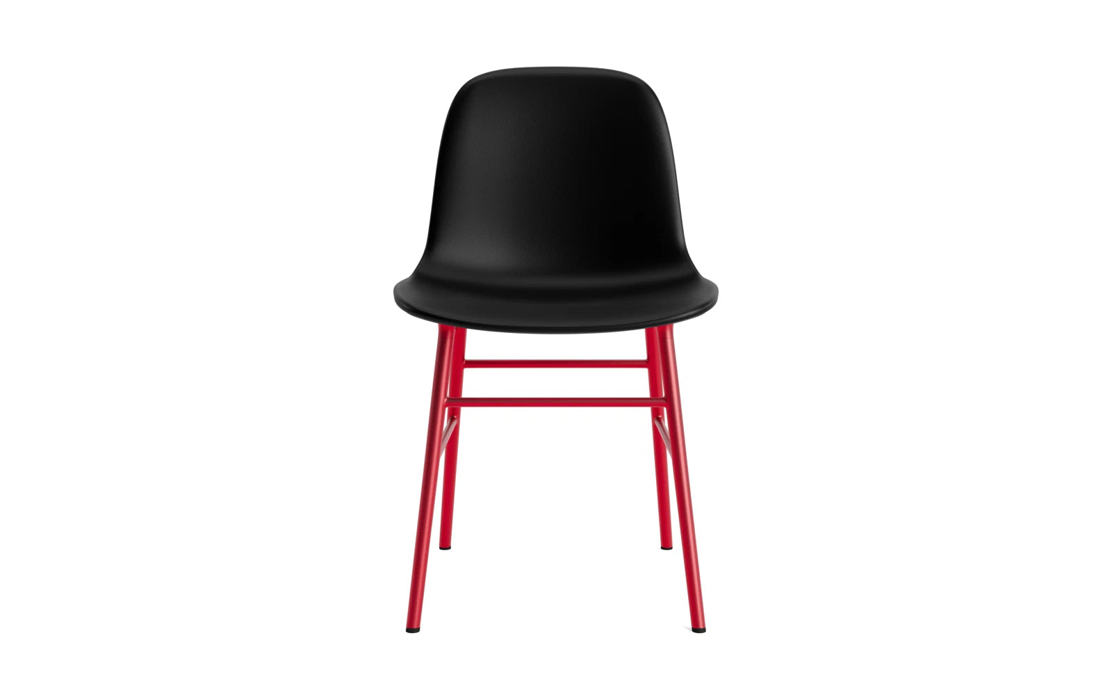 Form Stuhl gepolstert Leuchtendes Rot Stahl Ultra in Ultra 41599 präsentiert im Onlineshop von KAQTU Design AG. Stuhl ist von Normann Copenhagen