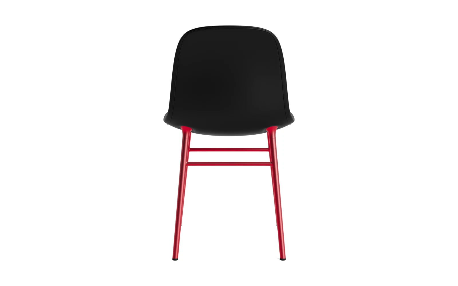 Form Stuhl gepolstert Leuchtendes Rot Stahl Ultra in Ultra 41599 präsentiert im Onlineshop von KAQTU Design AG. Stuhl ist von Normann Copenhagen