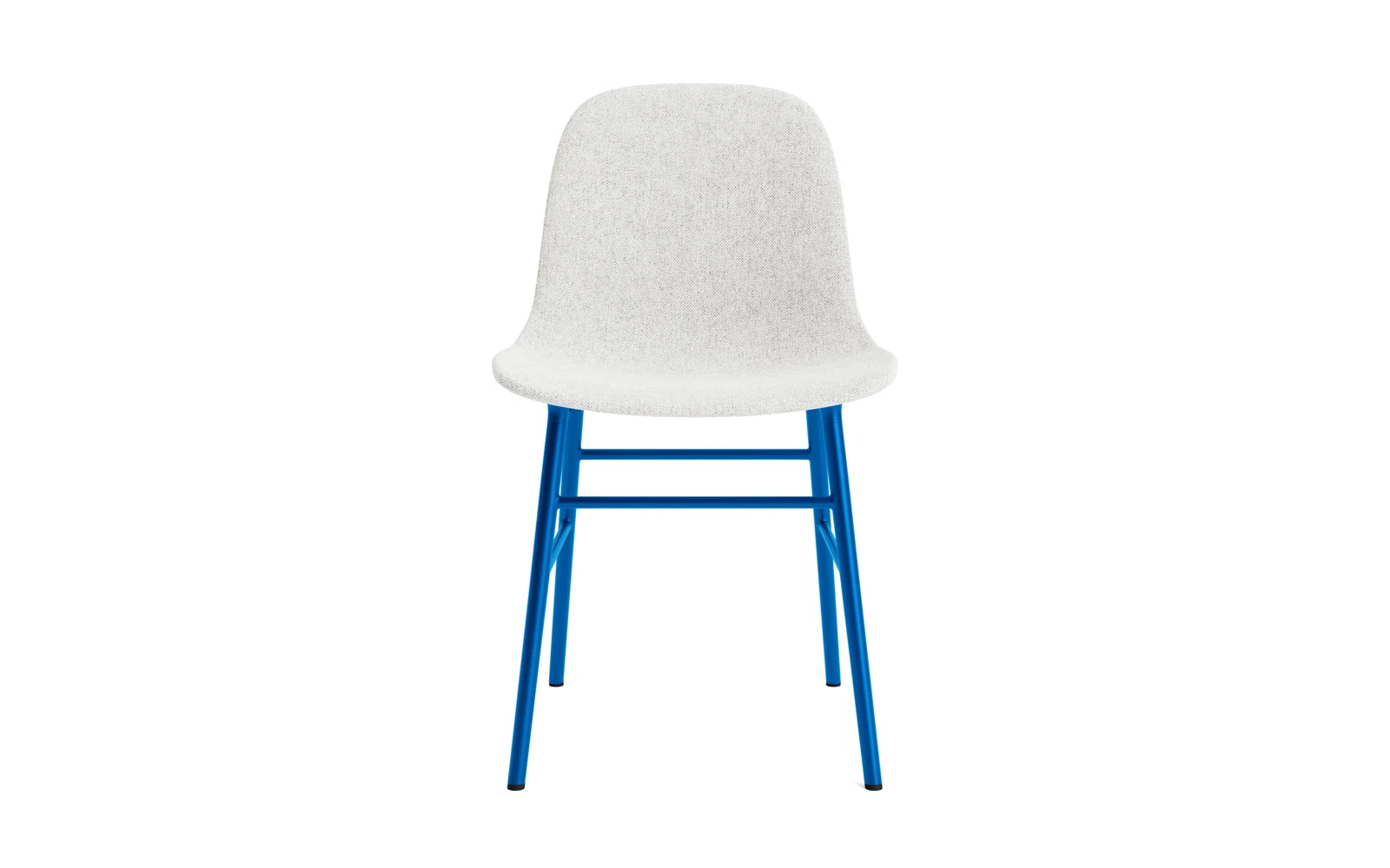 Form Stuhl gepolstert Leuchtendes blau Stahl Hallingdal in Hallingdal 110 präsentiert im Onlineshop von KAQTU Design AG. Stuhl ist von Normann Copenhagen