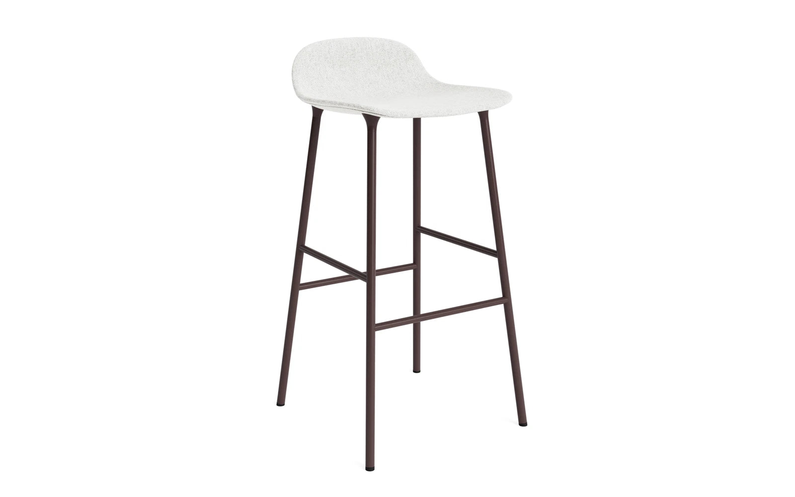 Form Barstuhl 75 cm gepolstert Braun Stahl Hallingdal in Hallingdal 110 präsentiert im Onlineshop von KAQTU Design AG. Barstuhl ist von Normann Copenhagen