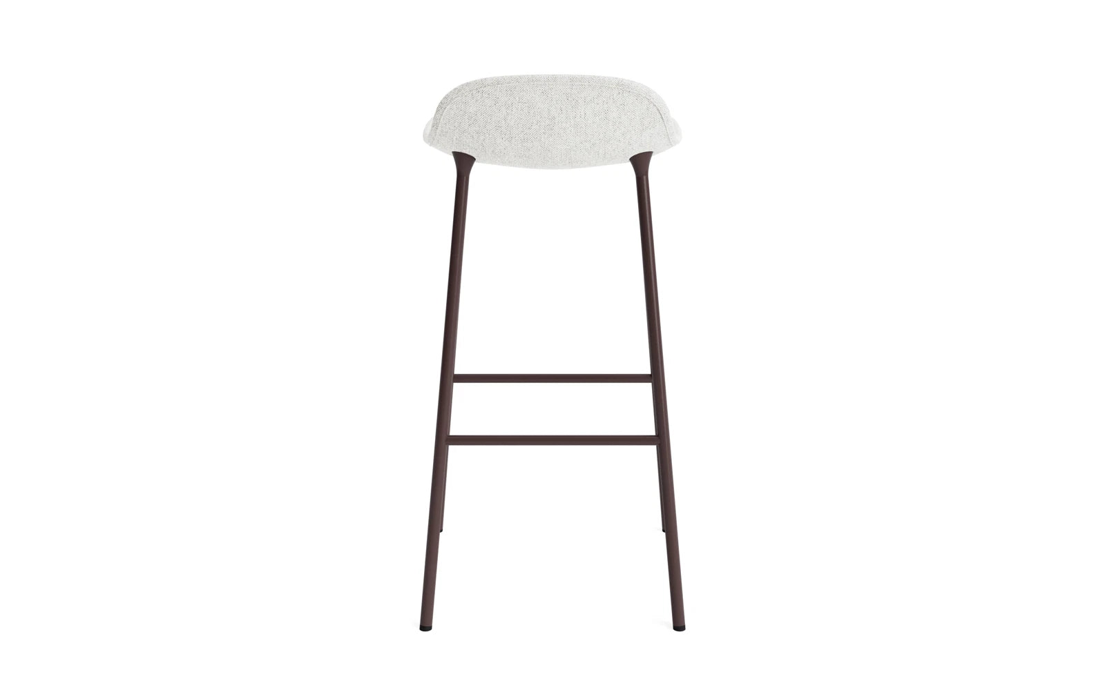 Form Barstuhl 75 cm gepolstert Braun Stahl Hallingdal in Hallingdal 110 präsentiert im Onlineshop von KAQTU Design AG. Barstuhl ist von Normann Copenhagen