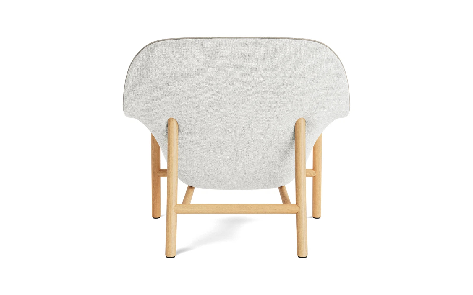 Drape Lounge-Sessel niedrig Eiche Hallingdal in Hallingdal 110 präsentiert im Onlineshop von KAQTU Design AG. Sessel ist von Normann Copenhagen