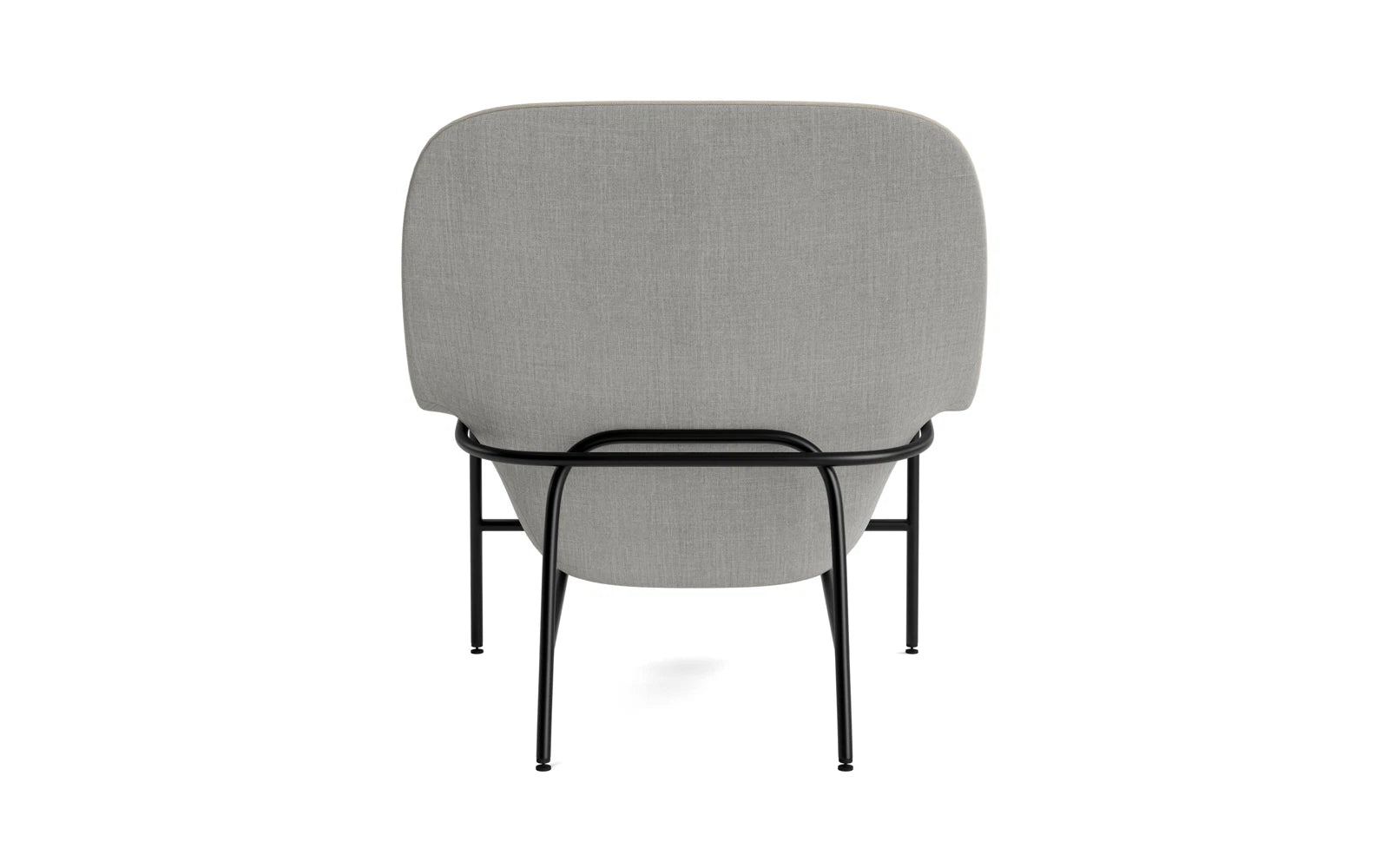 Drape Lounge-Sessel Hoch mitt Kopfstütze schwarzes stahl Remix in Remix 133 präsentiert im Onlineshop von KAQTU Design AG. Sessel ist von Normann Copenhagen