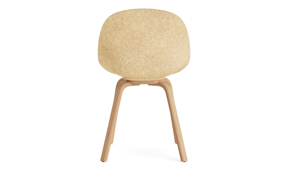 Mat Stuhl Frontpolster Hanffasern Buchenholz in Remix 133 präsentiert im Onlineshop von KAQTU Design AG. Stuhl ist von Normann Copenhagen
