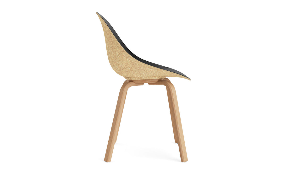 Mat Stuhl Frontpolster Hanffasern Buchenholz in Ultra 41599 präsentiert im Onlineshop von KAQTU Design AG. Stuhl ist von Normann Copenhagen