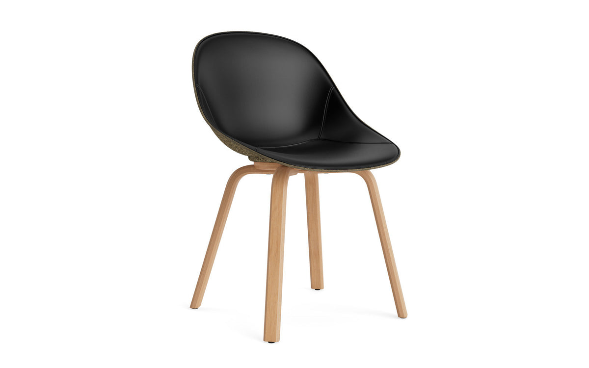Mat Stuhl Frontpolster Seegras Buchenholz in Ultra 41599 präsentiert im Onlineshop von KAQTU Design AG. Stuhl ist von Normann Copenhagen