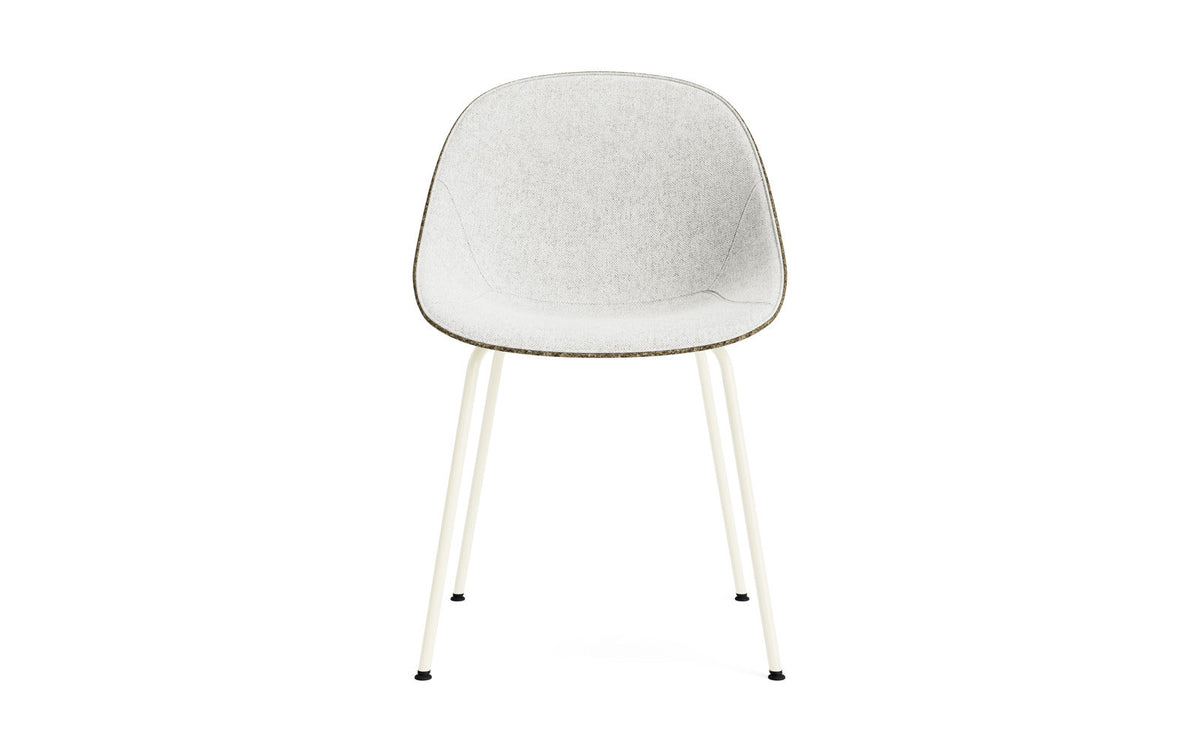 Mat Stuhl polster Seegras Creme stahl in Hallingdal 110 präsentiert im Onlineshop von KAQTU Design AG. Stuhl ist von Normann Copenhagen